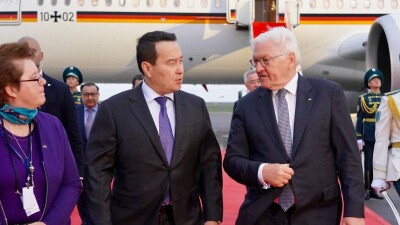 Президент Германии прибыл в Казахстан