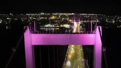 Масштабную спасательную операцию развернули на новом мосту Семея