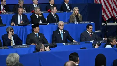 Токаев принимает участие в заседании Совета мира в Вашингтоне