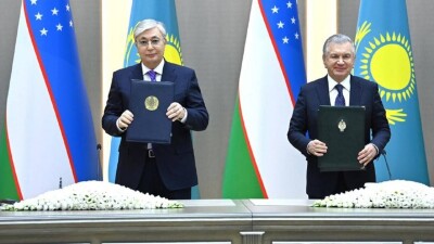 Договор о демаркации казахско-узбекской госграницы подписали Токаев и Мирзиёев