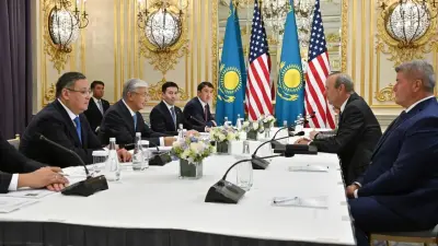 Токаев встретился с главами Chevron и Cerberus Capital Management