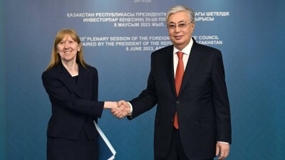 Токаев встретился с главами мировых финансовых организаций