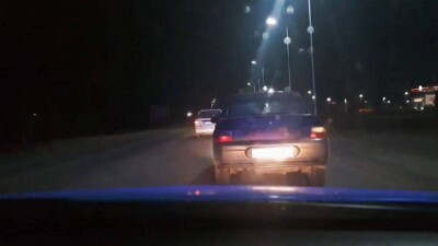Несколько патрульных машин около 25 км преследовали пьяного нарушителя из Уральска