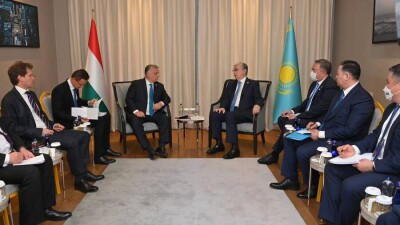 Президент Казахстана встретился с премьером Венгрии Виктором Орбаном