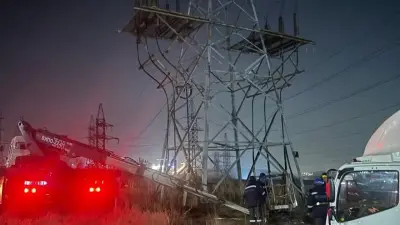 Несколько микрорайонов в Алматы остались без света