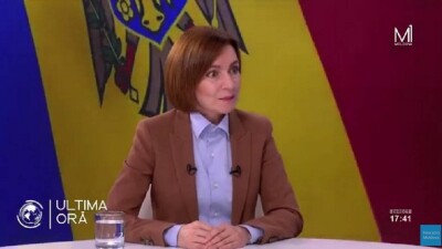 Президент Молдовы застала ощутимое землетрясение в прямом эфире