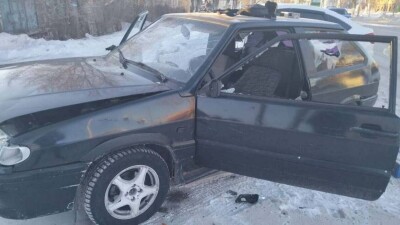 В Костанае оштрафовали водителя, разбившего в знак протеста свою машину на глазах у полицейских