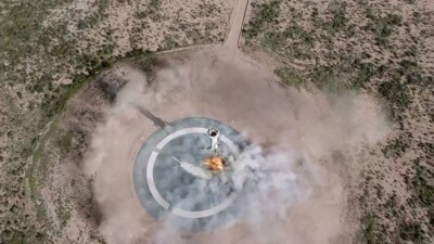 Blue Origin анонсировала на 12 октября новый туристический космический полёт