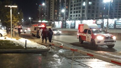 Жилой комплекс Metropole горел в Алматы