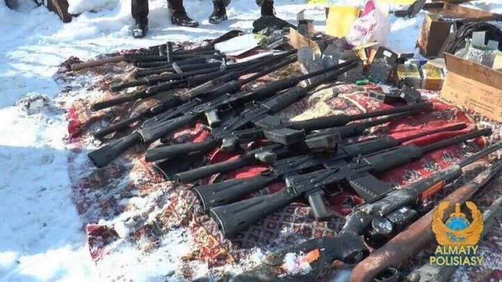 В ограблении оружейного магазина в Алматы участвовала беременная женщина