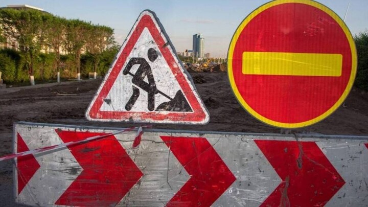 Участок проспекта Туран со стороны аэропорта закроют до 25 мая в Астане