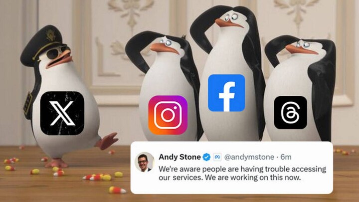 Facebook, Instagram вновь работают. Маск потроллил Цукерберга, Дуров заявил о миллионе регистраций