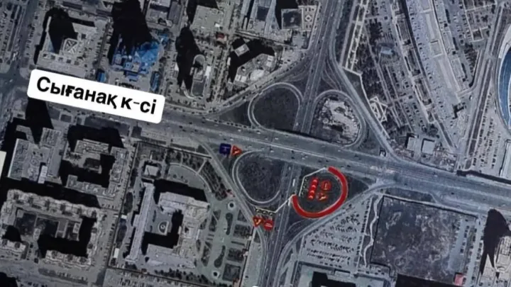 Движение по развязке на проспекте Мангилик Ел ограничат до 14 июля