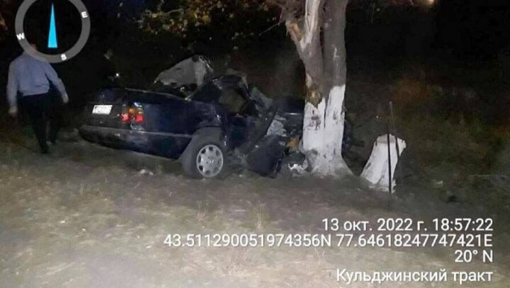 Четверо детей и двое взрослых погибли в ДТП в Алматинской области