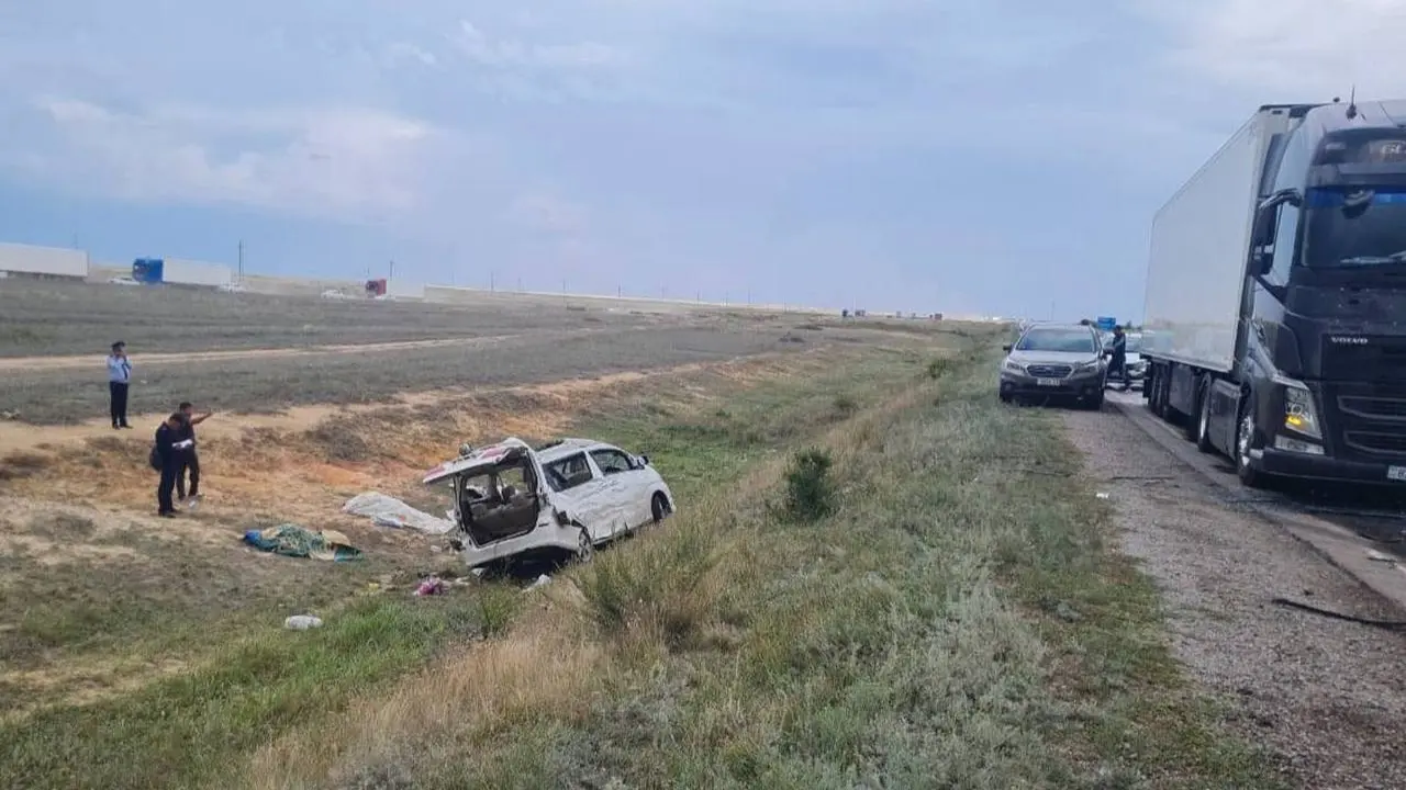 ДТП в Актюбинской области / Фото "КазАвтоЖол"