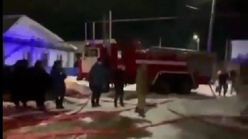 Кадр с видео МЧС