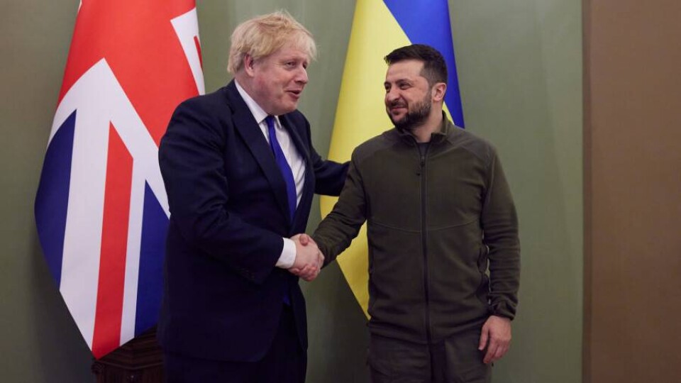 Премьер Великобритании Джонсон приехал к Зеленскому. О чём они говорили