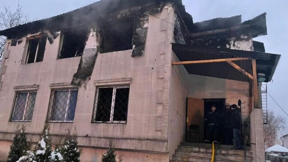 В Харькове сгорел частный хоспис для престарелых. Погибли 15 человек