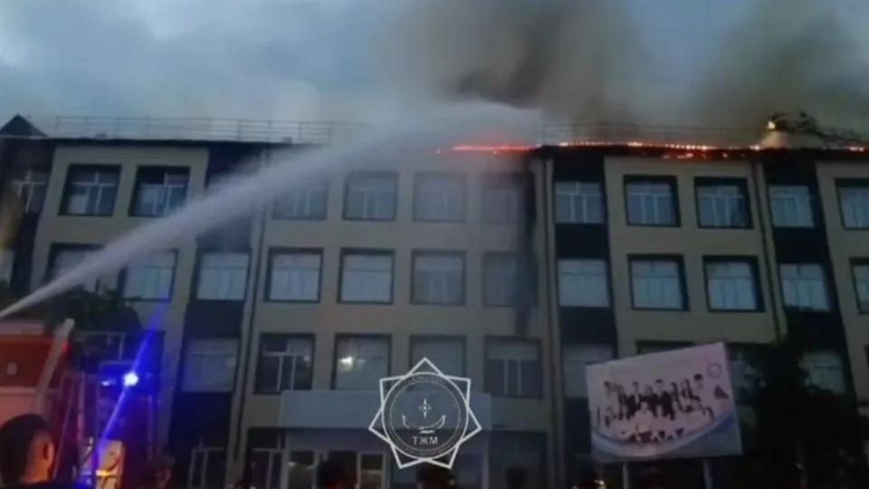 Кадр с видео МЧС
