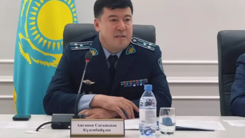 Сагындык Аяганов / Фото с сайта департамента полиции Мангистауской области