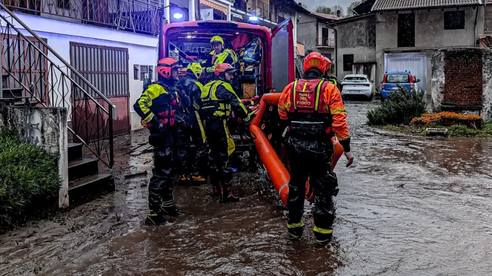 Фото Национальной пожарной службы Италии