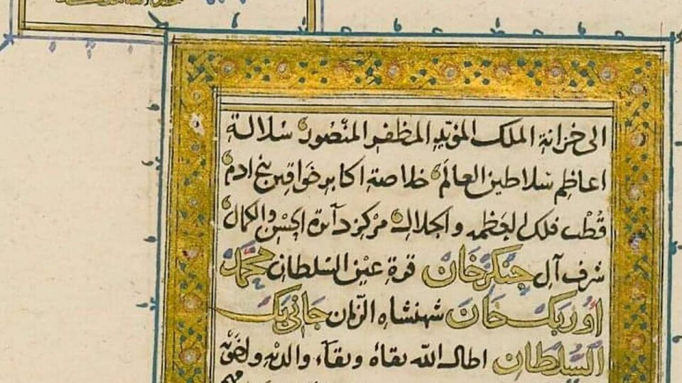 Ценную рукопись, написанную в честь султана Жанибека в XIV веке, обнаружили в Стамбуле
