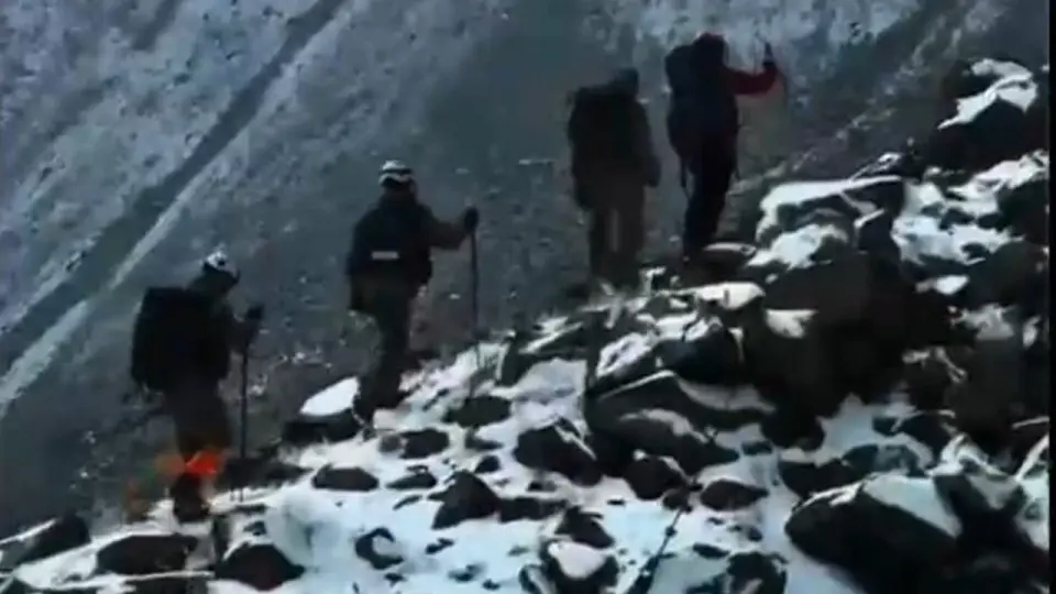 Кадр с видео МЧС