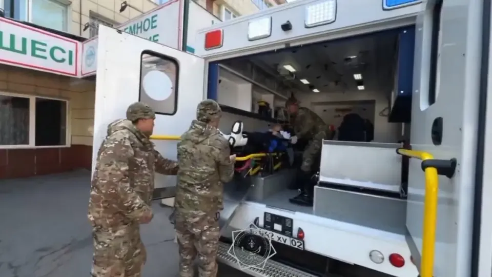 Кадр из видео МЧС