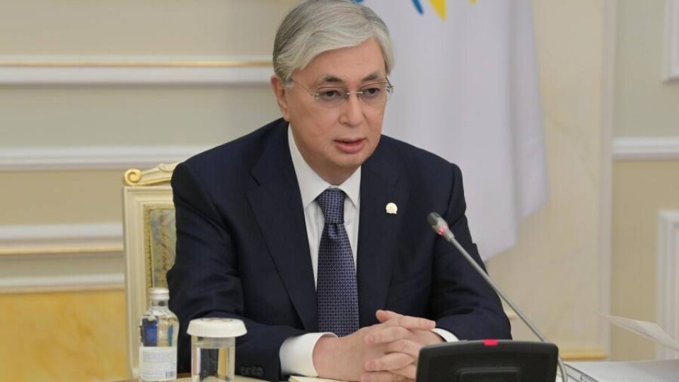 Опубликовано видео полного выступления Токаева на внеочередном ХХІ съезде партии Nur Otan