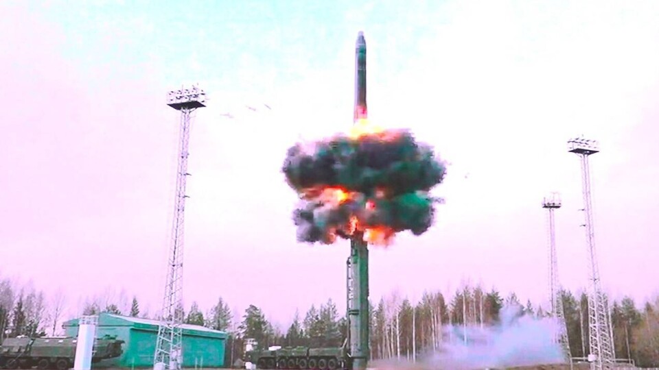 Российские военные отработали массированный ядерный удар