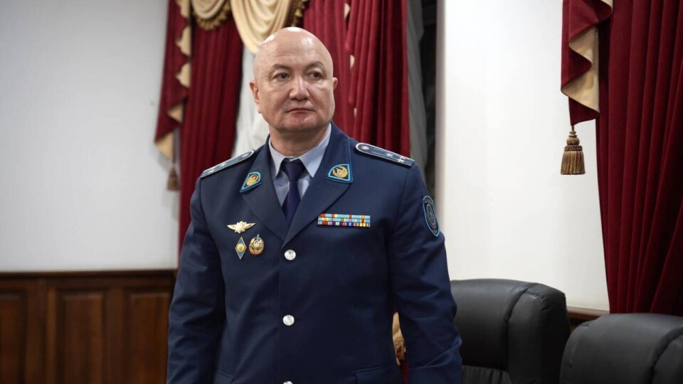 В Шымкенте назначили нового начальника департамента полиции
