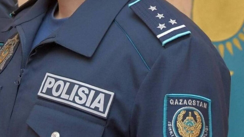 Нарушитель-должник пытался скрыться от полиции в Туркестане