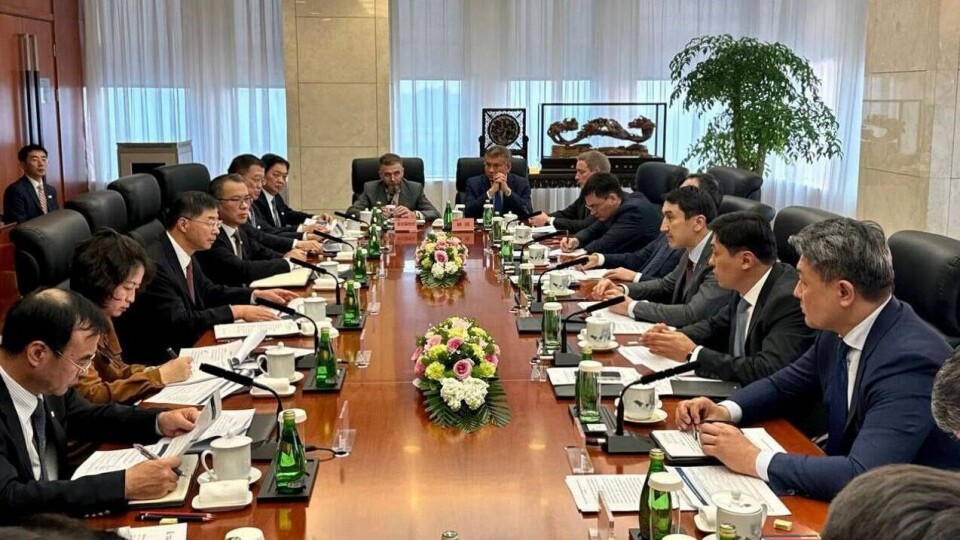 Строительство завода по производству полиэтилена рядом с Тенгизом обсудил глава КМГ с китайской стороной