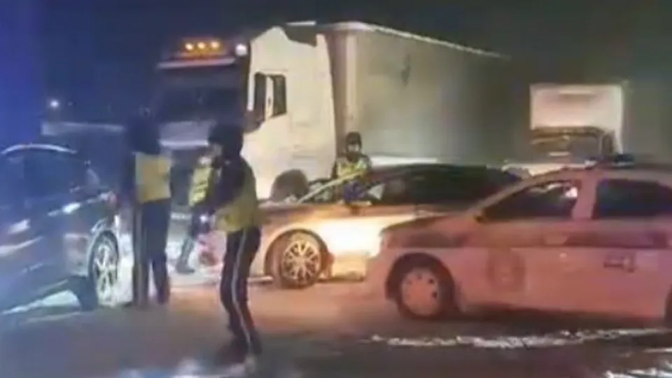 Скриншот с видео ДП Карагандинской области