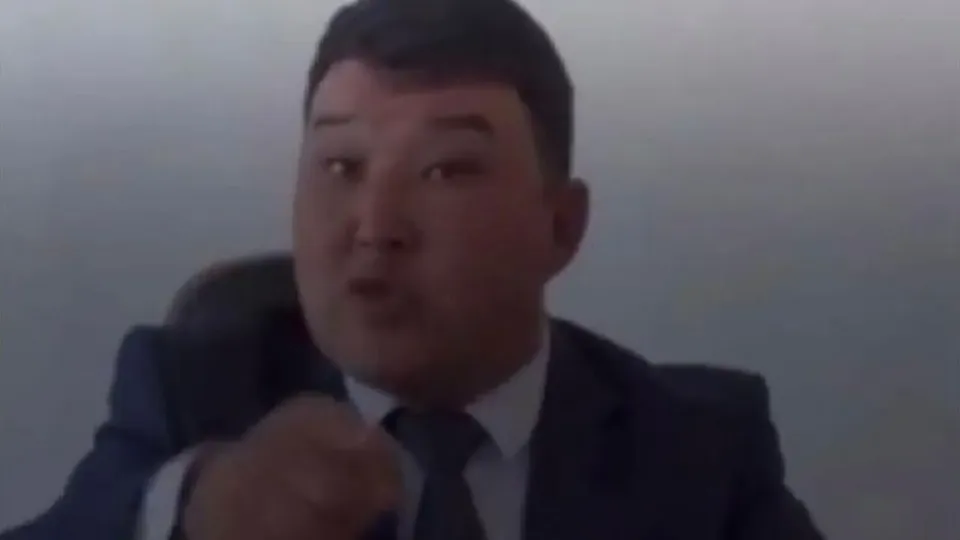 Кадр из видео в соцсети