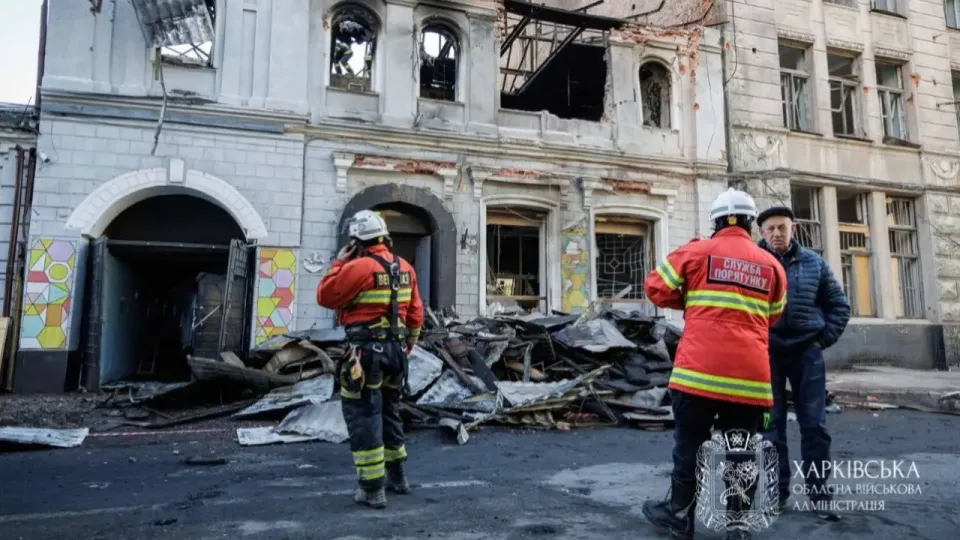 Беспилотник атаковал детсад в Харьковской области / Фото военной администрации области