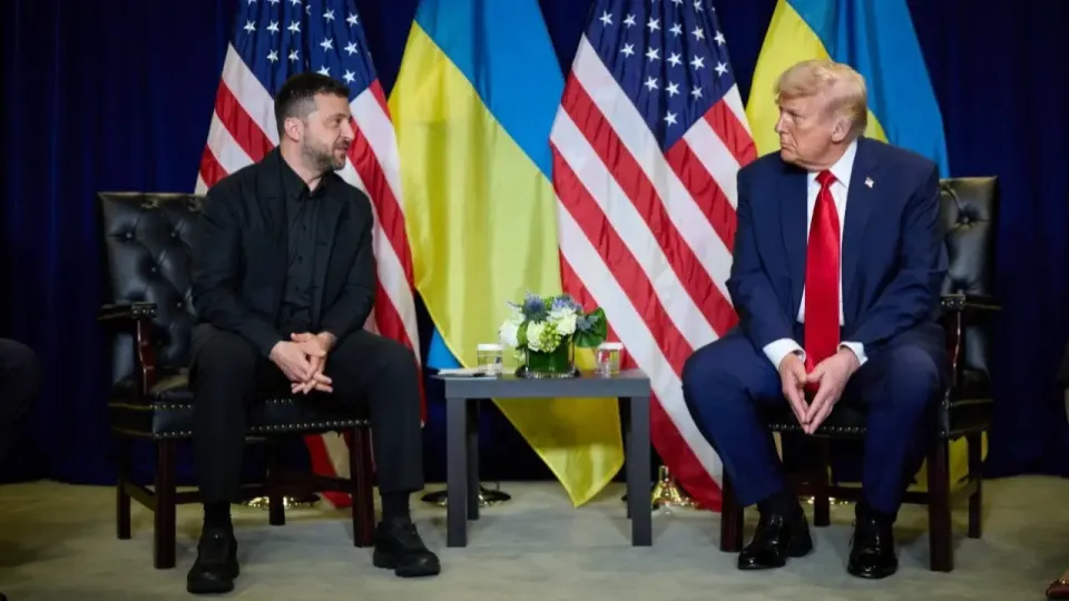 Трамп и Зеленский во время встречи в Нью-Йорке 23 сентября / Фото @V_Zelenskiy_official в Telegram