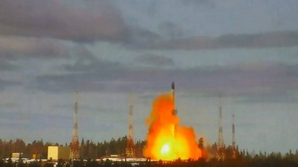 В Минобороны РФ заявили об успешном запуске самой мощной баллистической ракеты
