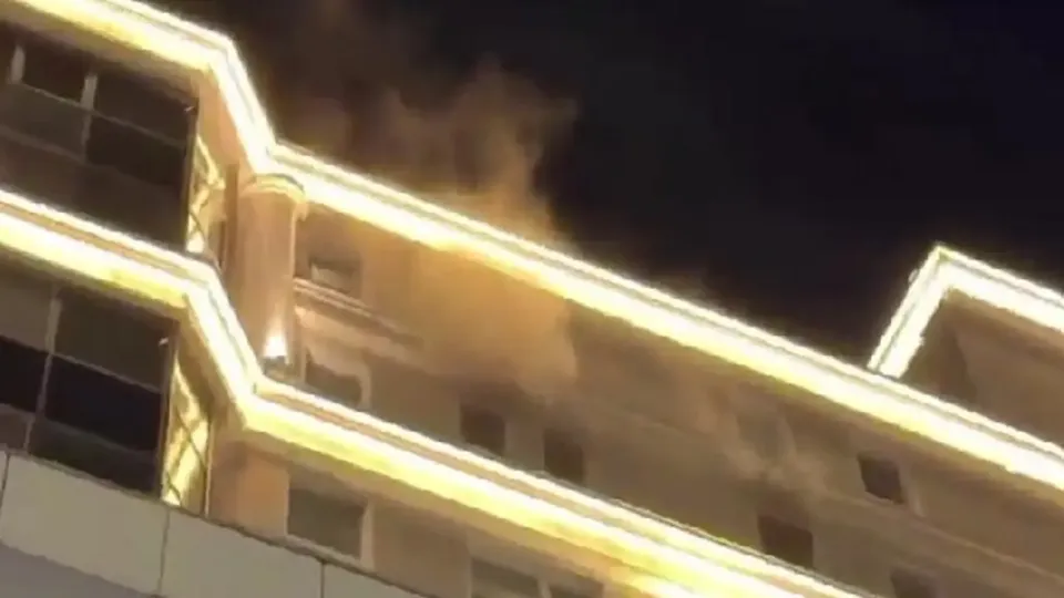 Кадр с видео МЧС