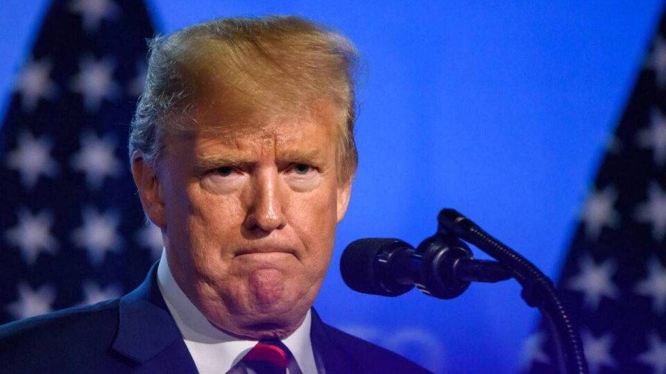 Дональда Трампа взяли под арест