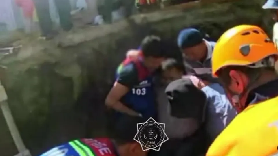 Кадр с видео ДЧС