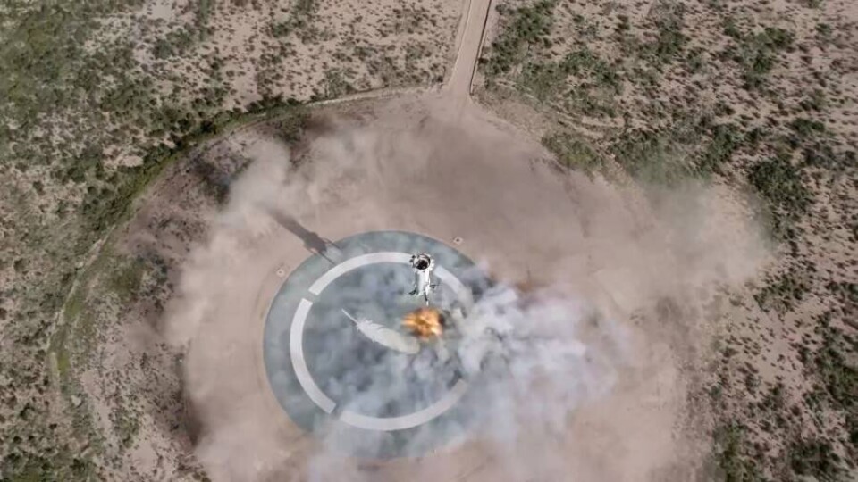 Blue Origin анонсировала на 12 октября новый туристический космический полёт