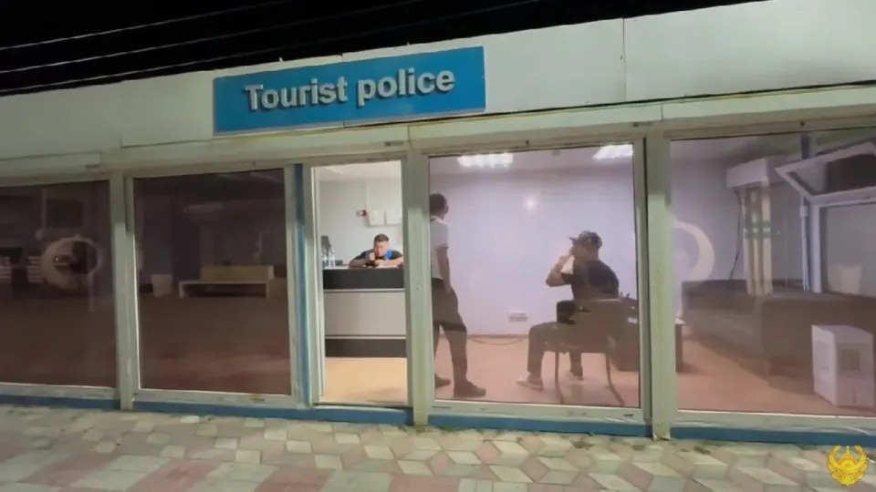 Кадр из видео Polisia.kz