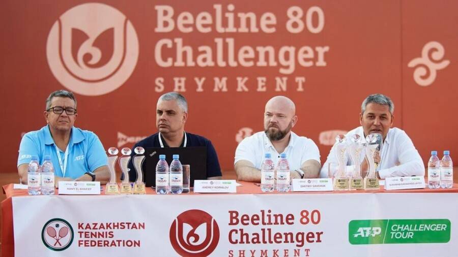 В Шымкенте прошла жеребьёвка турнира BeeTV Challenger 80