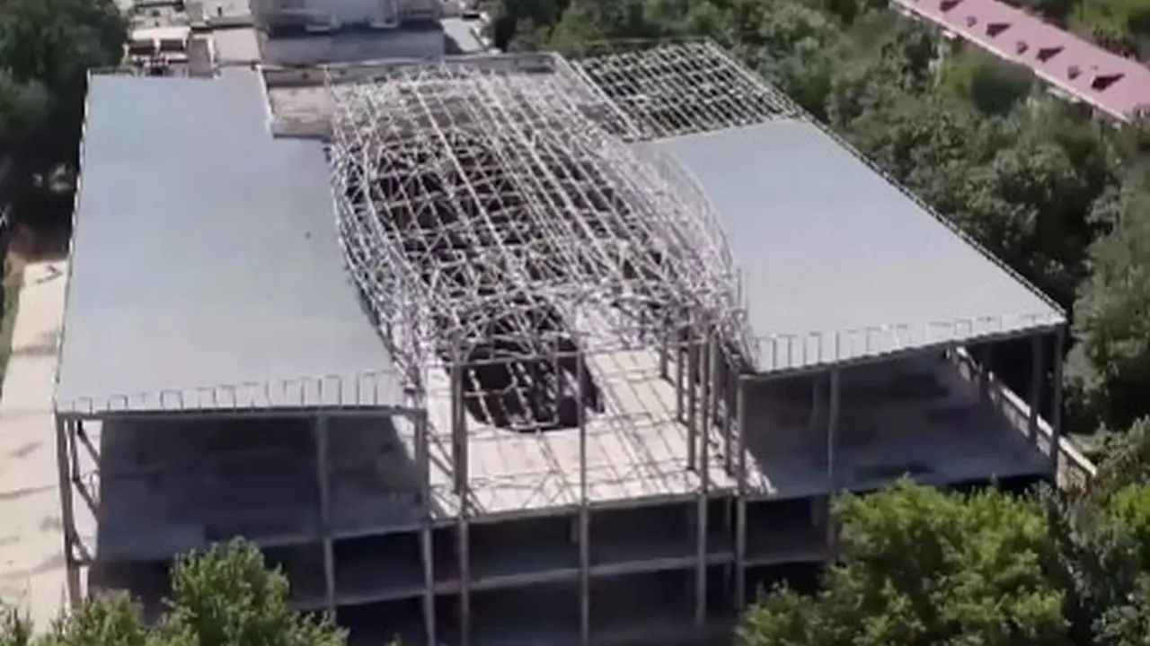 Кадр из видео акимата Шымкента