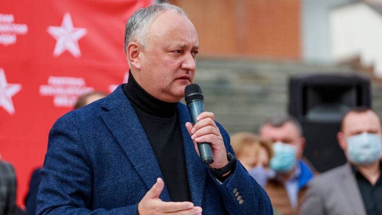 Экс-президента Молдовы Додона освободили из-под домашнего ареста