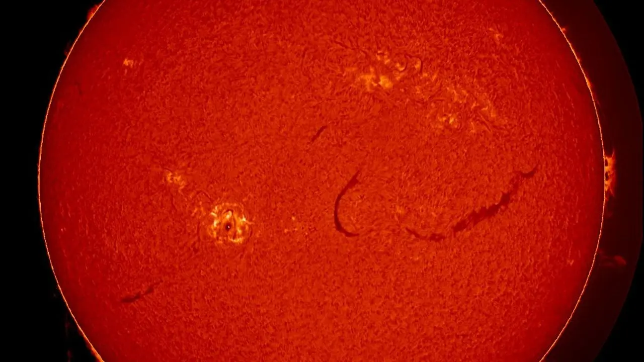 Хромосфера Солнца 16 марта / Фото с сайта xras.ru