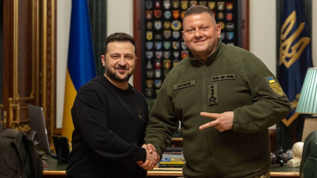Зеленский сменил главнокомандующего Вооружёнными силами Украины