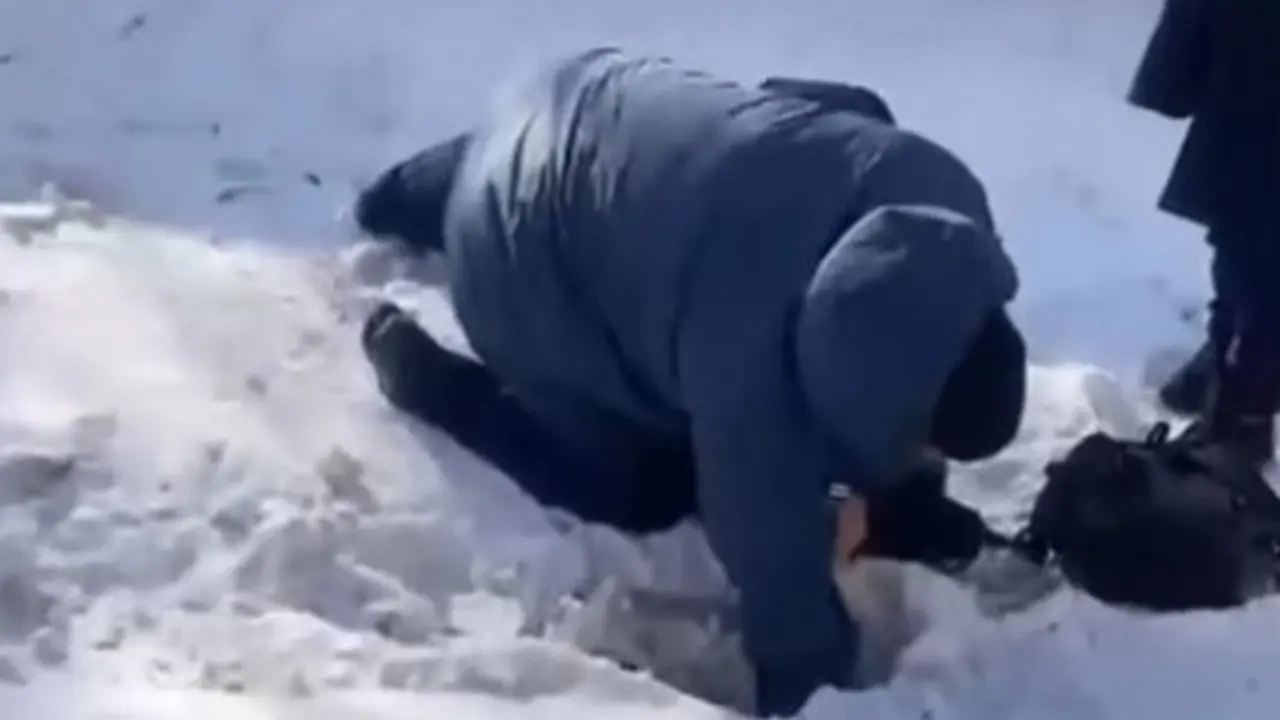 Кадр из видео ДП Акмолинской области