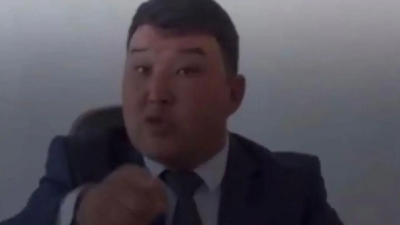 Кадр из видео в соцсети